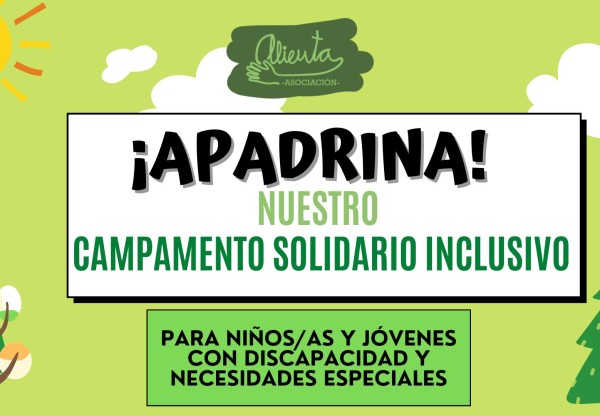 Imagen de cabecera de Apadrina un Campamento Solidario Inclusivo