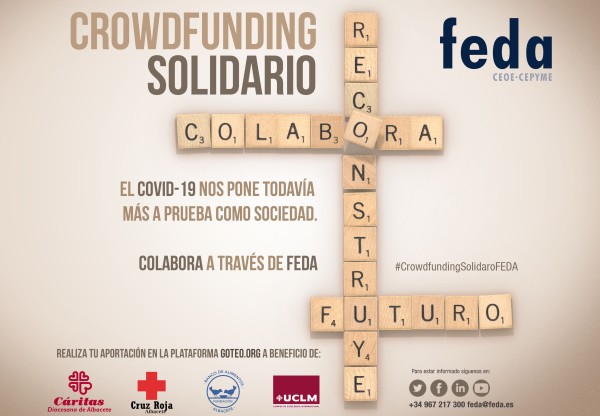 Imagen de cabecera de Crowdfunding solidario FEDA