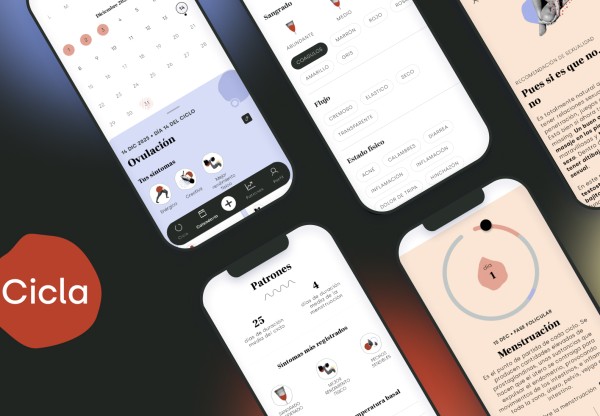 Imagen de cabecera de Cicla: a app de coñecemento do ciclo menstrual creada por mulleres