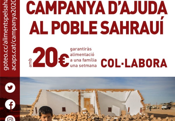 Imagen de cabecera de Alimentación para los campamentos de refugiados saharauis