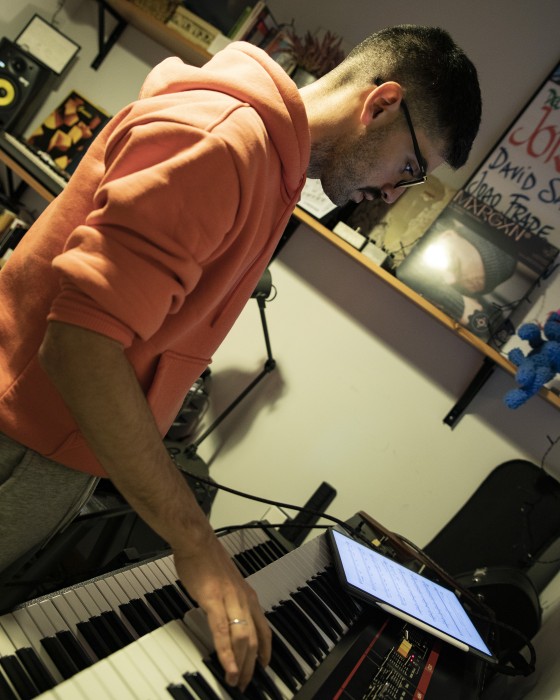Nueva grabación: David Sancho pone sus teclados al disco