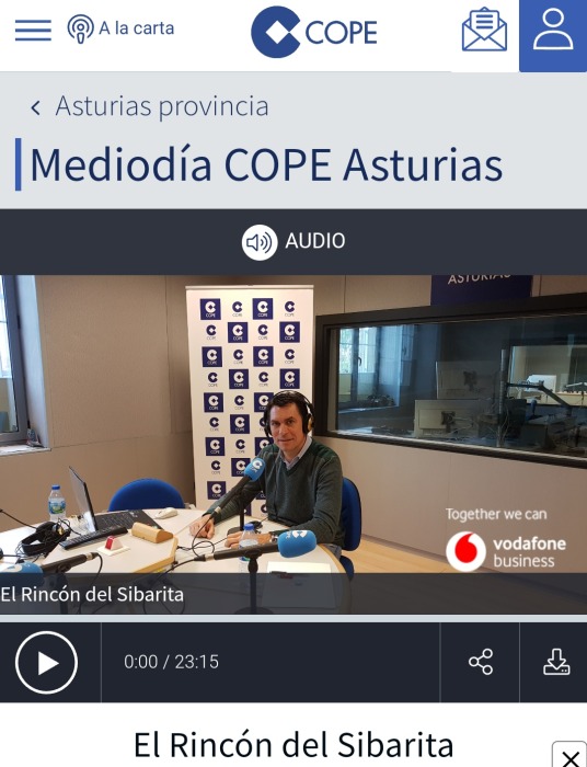 Entrevista Radio Cope Asturias